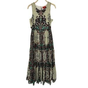 chinese dress ladies Primrose Artisanal Patchwork dress  Bhanuni by jyoti